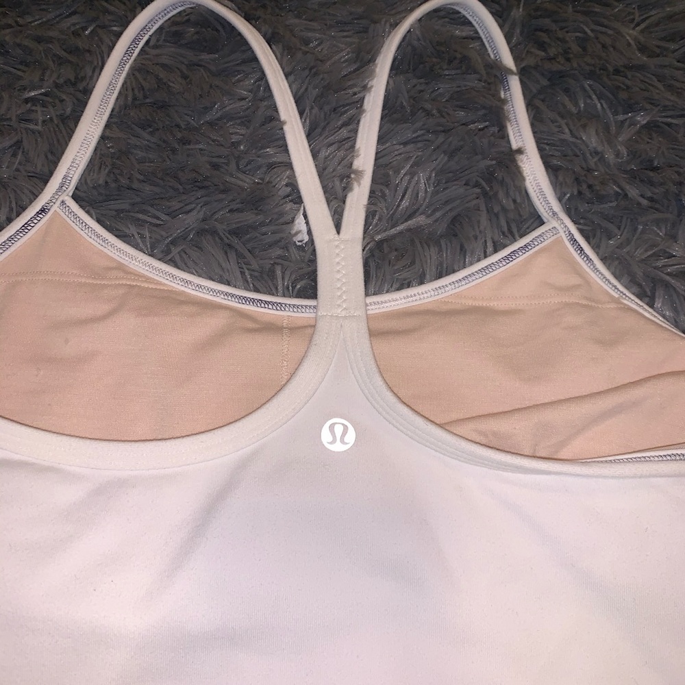 Lululemon Power Y Tank - White